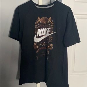 2007 vintage lebron king throne Nike shirt